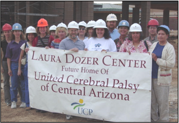United cervical palsy of central arizona offers home and community based services and operates an early learning center, as well as a day treatment for adults.