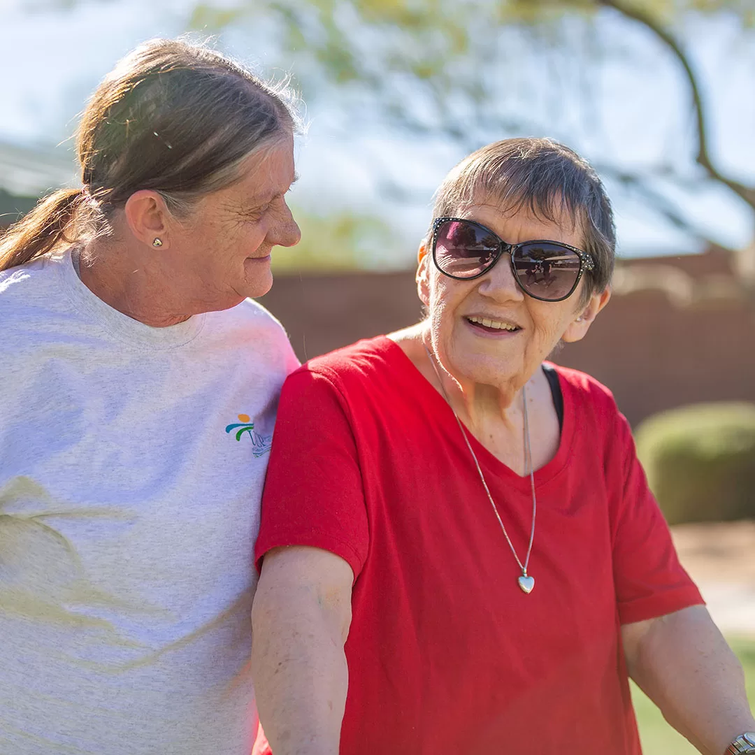 day treatment for adults at Cerebral Palsy of Arizona.