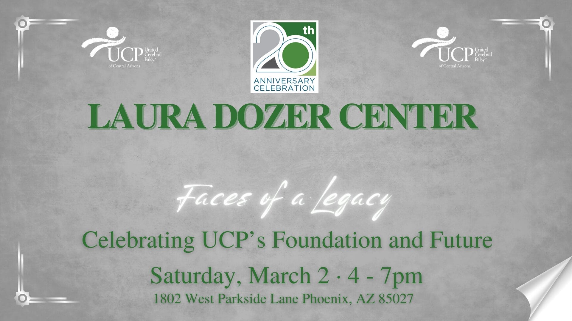 Laura Dozer Center is the dedicated building for UCP of central AZ